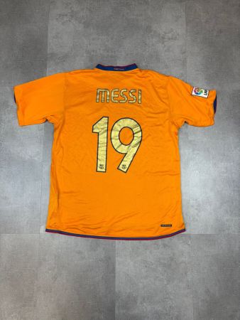 Original Messi #19 FC Barcelona 2006/07 Auswärtstrikot