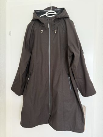 ILSE JACOBSEN Mantel/Softshell Dark Chocolate – Gr. 46 – neu