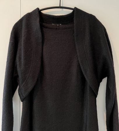 Schönes schwarzes Abendkleid von FFY mit Bolero Jacke