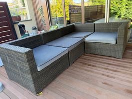 Modulares Lounge-Set für Terrasse/Garten (MiCasa)