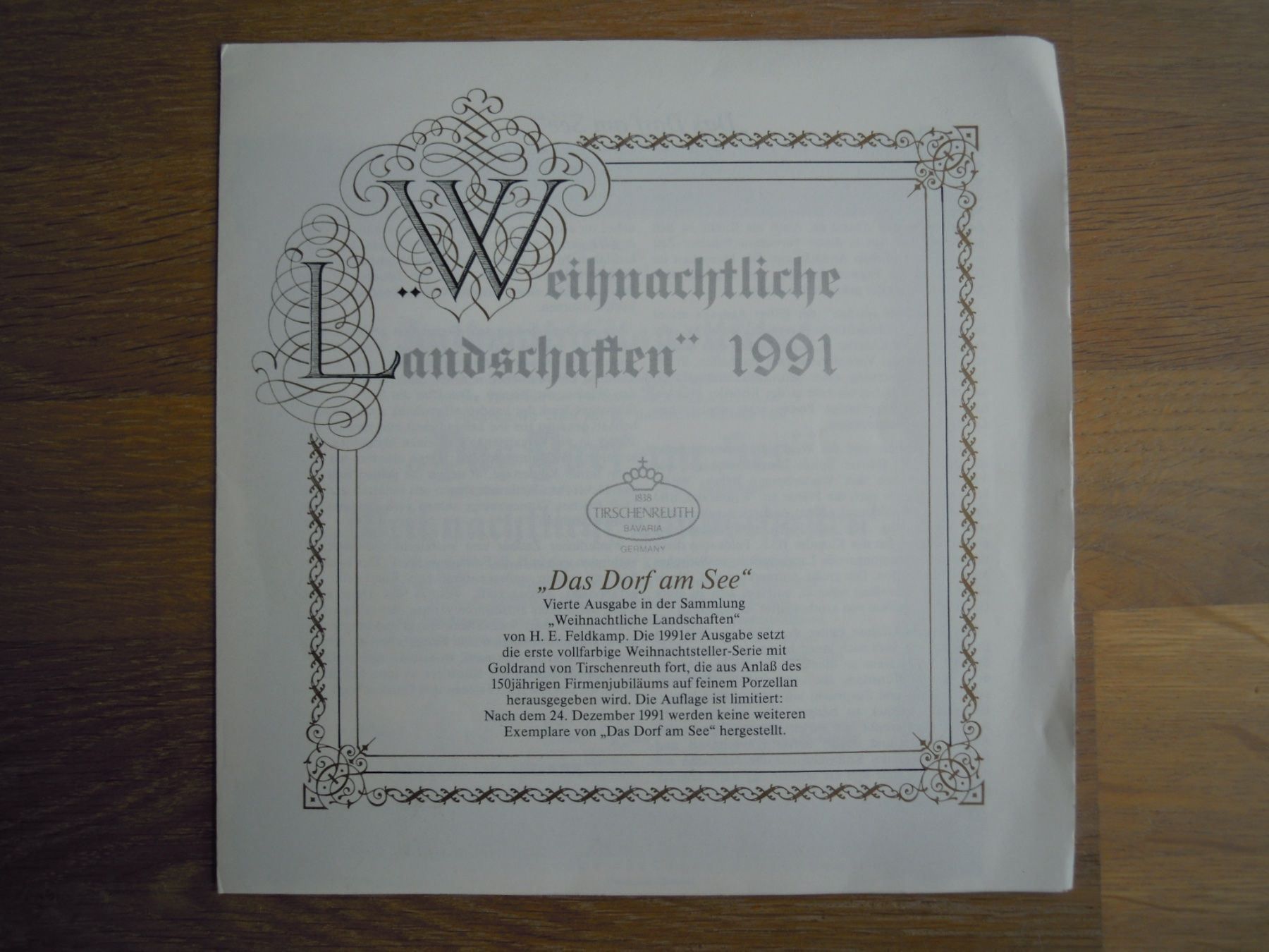 Piatti: Sammelteller TIRSCHENREUTH Bavaria – Nuovo (secondo la descrizione) da Münsingen venduto da Sternsaphir64 3