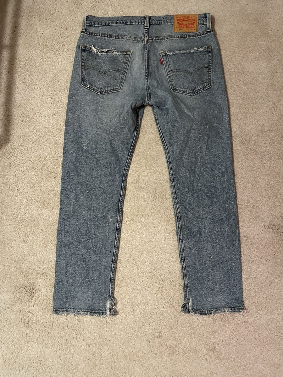 Levi's Jeans: Levis 501 Jeans Customized – Usato da Riehen venduto da lau_2dnx