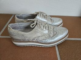 Wds Plateau Schnürschuhe Silber