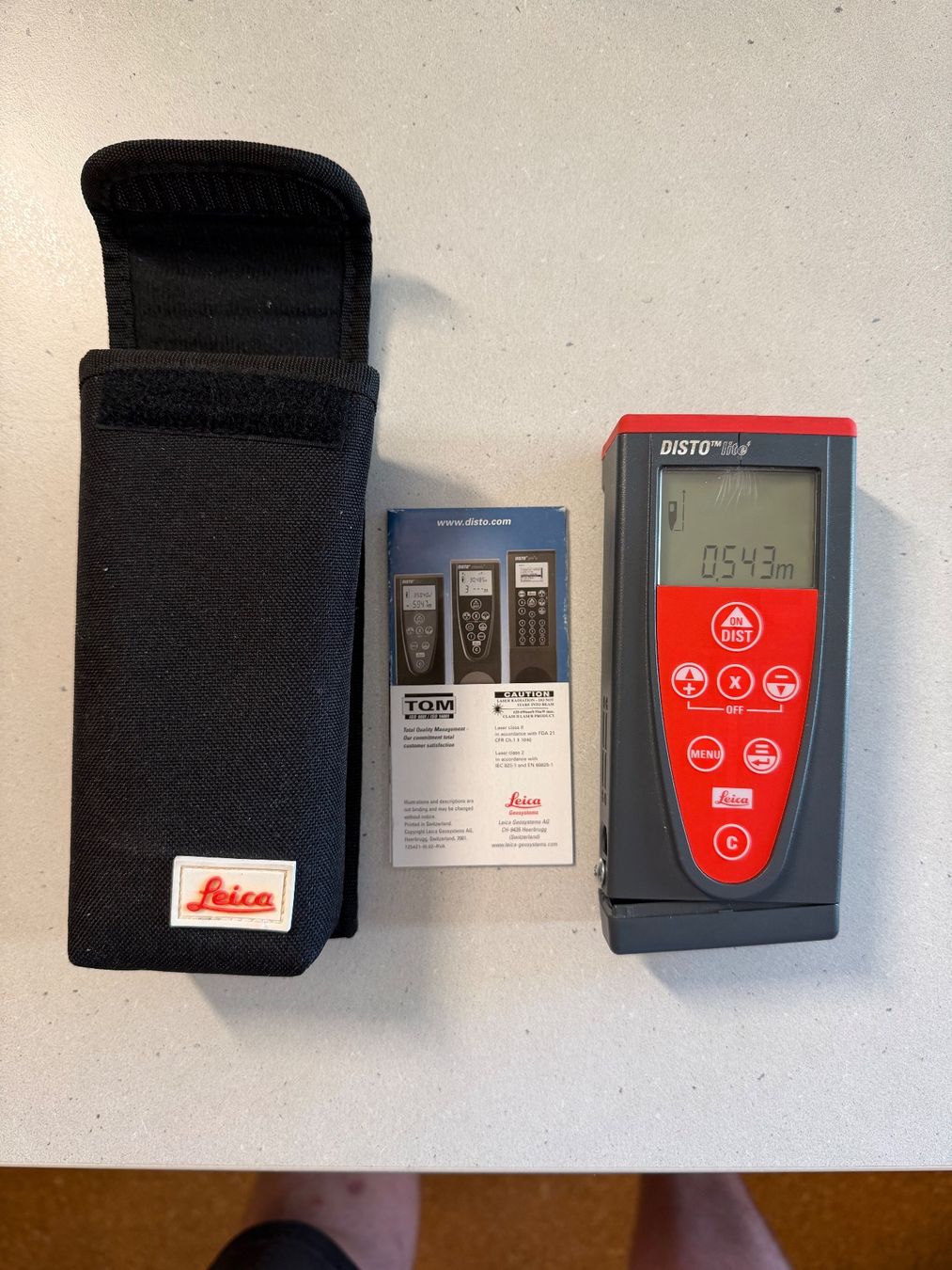 Leica Messen: LEICA LASER-MESSGERÄT AB 1.- – Gebraucht aus Reiden von asdf1692