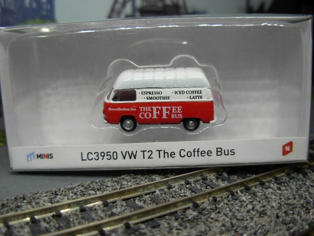 Modelleisenbahnen: N: VW Bus "Coffee" Minis – Neu (gemäss Beschreibung) aus Oberrieden von Hobbyschiff