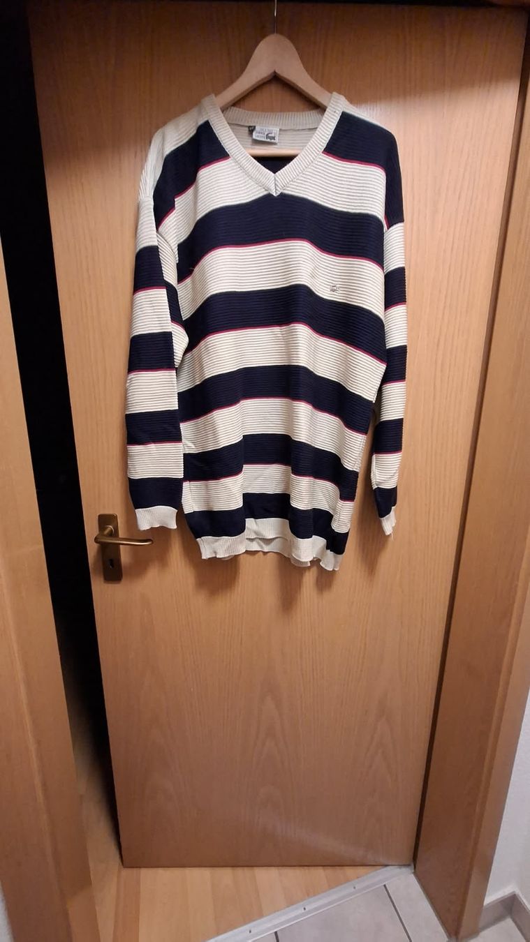 Lacoste Maglioni & Felpe: Lacoste Pullover Streifen, Gr. XXL, Top Zustand! – Usato da Fischbach-Göslikon venduto da Rainbow88