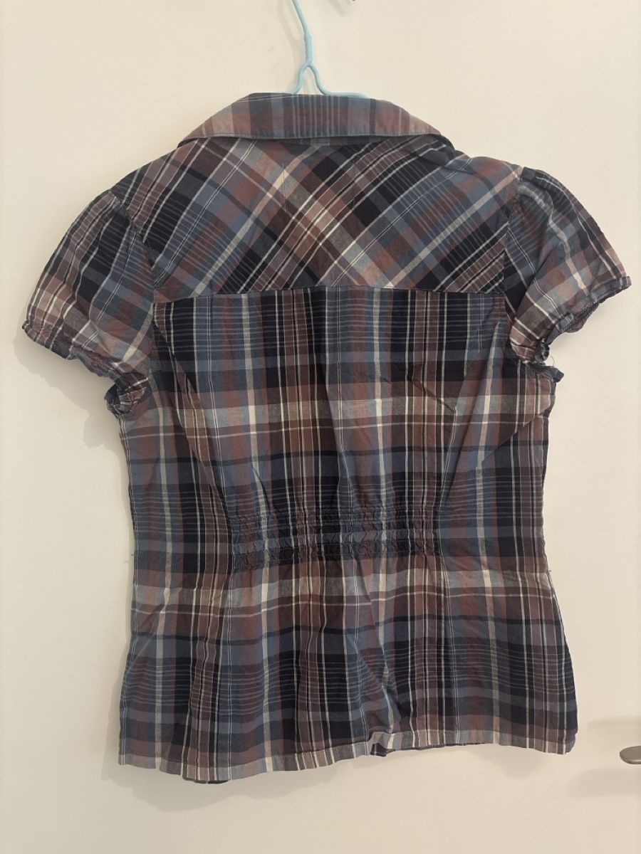 Chemisiers: Bluse mit Karo Muster – D'occasion à Niederglatt ZH par syb_56sc 1