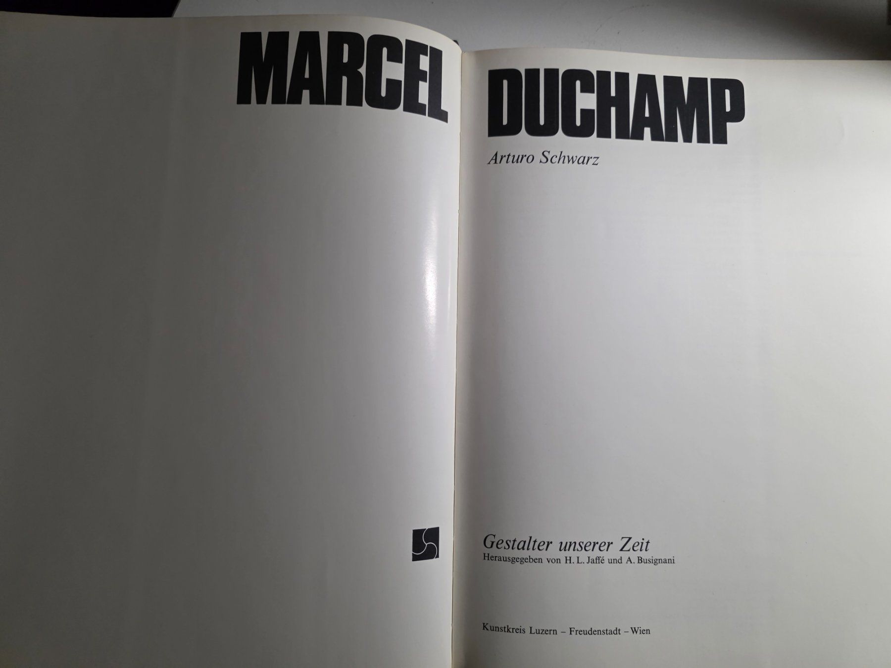 Libri: Marcel Duchamp - Gestalter unserer Zeit - 1974 - Kunst Buch – Usato da Walterswil BE venduto da Lonitti 6