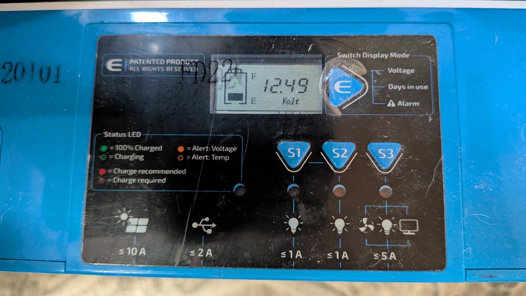 Ective Akkus: ECTIVE DC 85SC Gel-Versorgungsbatterie – Gebraucht aus Salez von EMERCARO 1