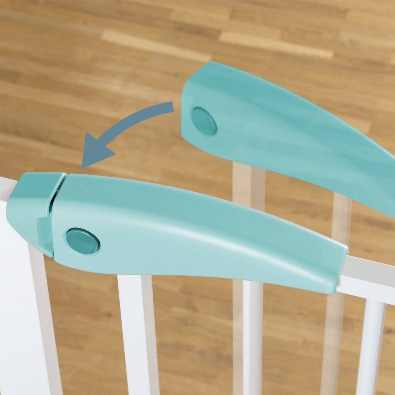 Parcs & barrières de sécurité: ib style BERRIN Treppengitter 120-130 cm – Neuf avec emballage d'origine à Bottighofen par zaap 1
