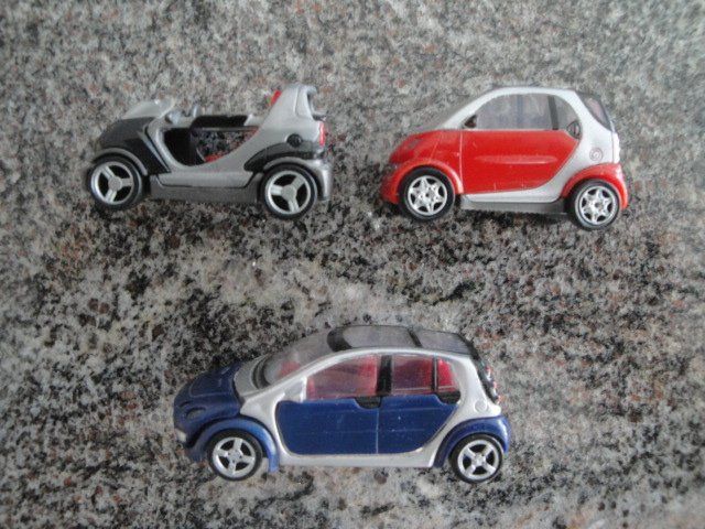 3 Voitures Smart, échelle HO 1/87, selon photo | Kaufen auf Ricardo