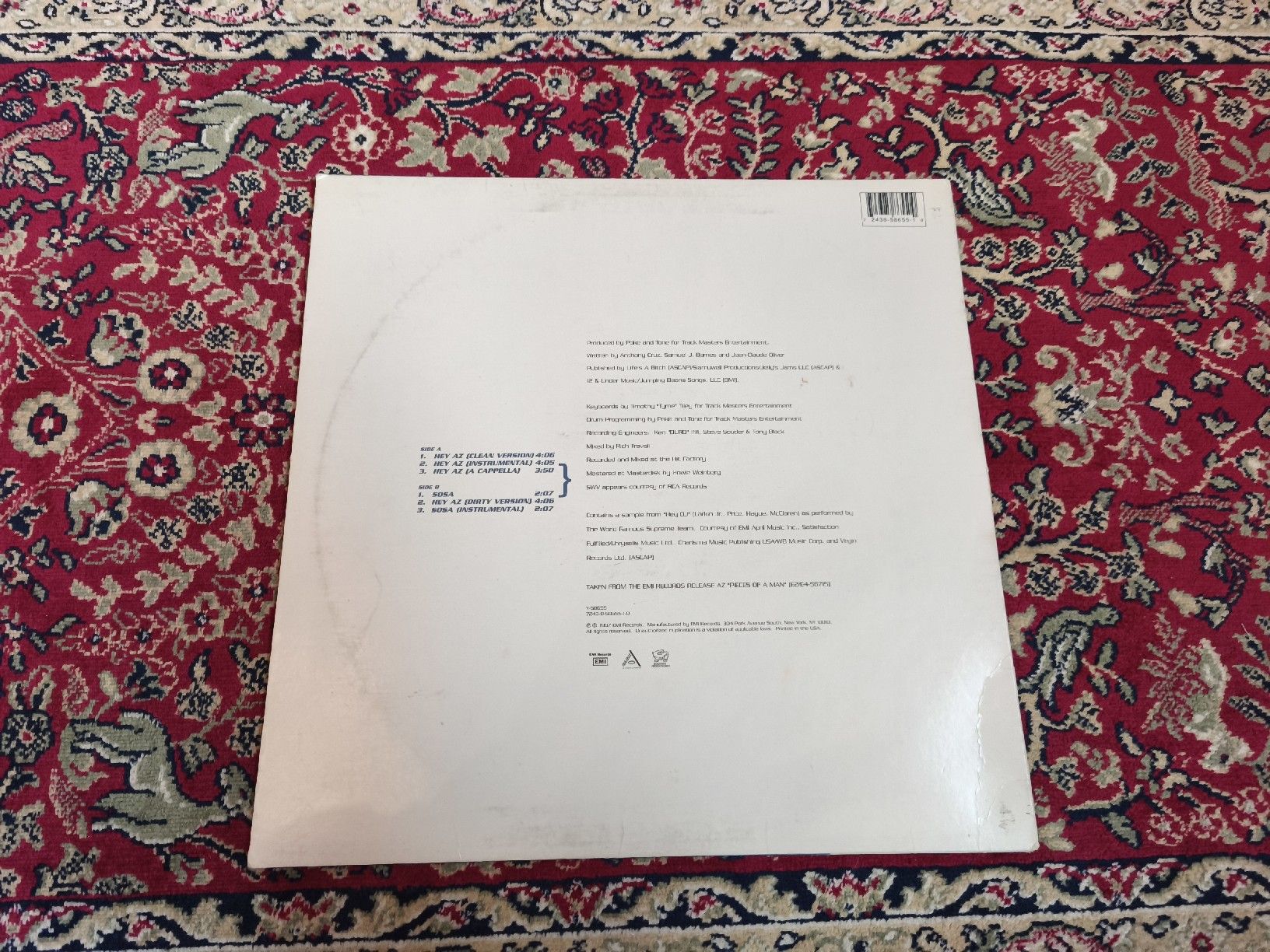 Dischi in vinile: AZ - Hey AZ – Usato da Kandersteg venduto da digginblackpearlz 1