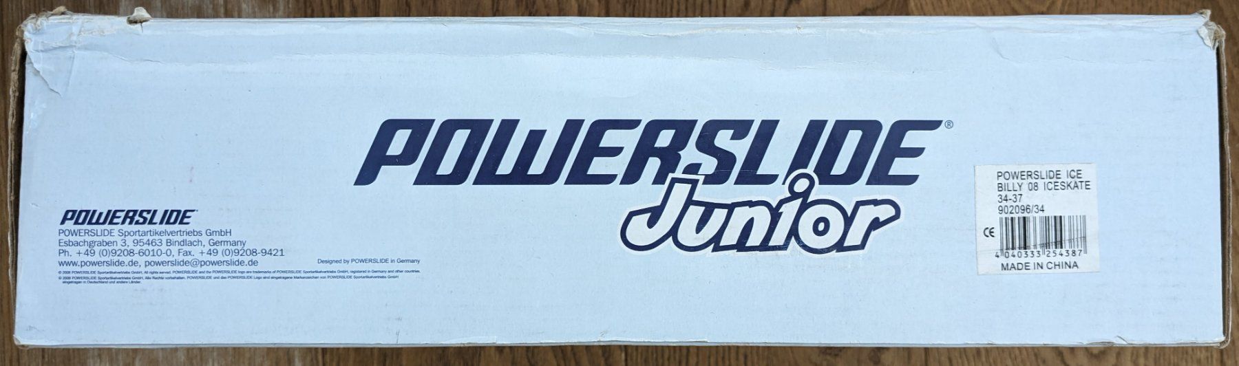 Schlittschuhe: Schlittschuhe Powerslide Billy 08 ice skate 34-37 – Gebraucht aus Herrliberg von aandrey 4