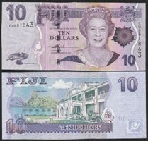 Fiji 10 Dollars UNC (2007)