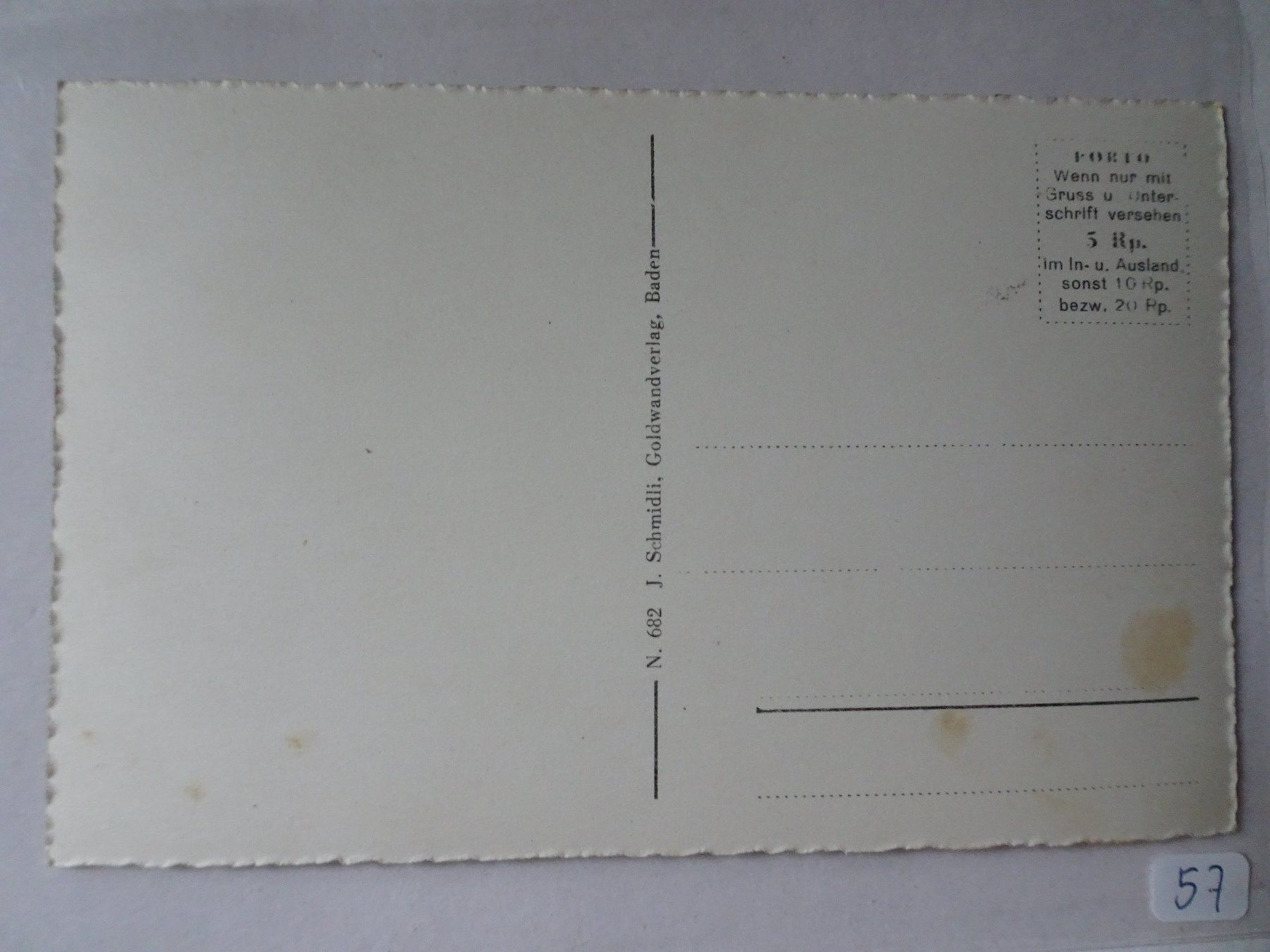 Cartoline postali: AK GNADENTHAL AARGAU – Usato da Schönenwerd venduto da schnitzunddrunter 1