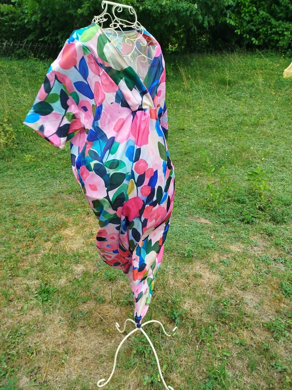 Vestiti: Sublime robe fleurie, ample et fluide taille XL – Nuovo e nell'imballaggio originale da Porrentruy venduto da Olifante 7