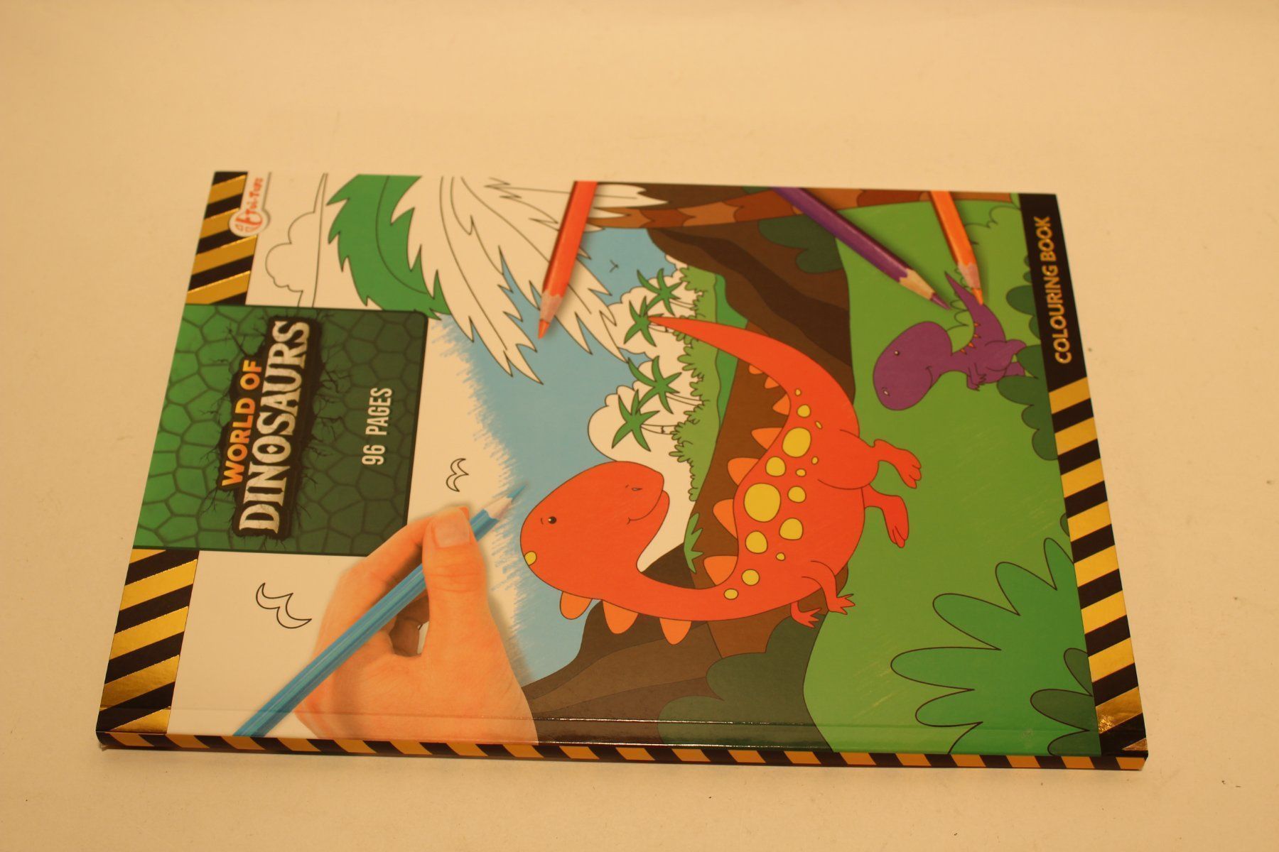 Libri: Malbuch Dinosaurier mit 96 Seiten – Nuovo e nell'imballaggio originale da Fehraltorf venduto da haefens 4