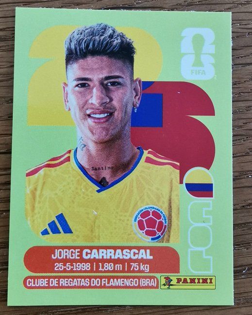 Panini Carte collezionabili: Jorge Carrascal COL 16 Panini FIFA World Cup 2026 – Nuovo (secondo la descrizione) da Wilen b. Wollerau venduto da morethanmusic