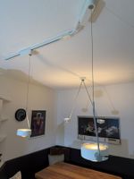 2 x Occhio Sento filo Pendelleuchte weiss - mit Stromschiene