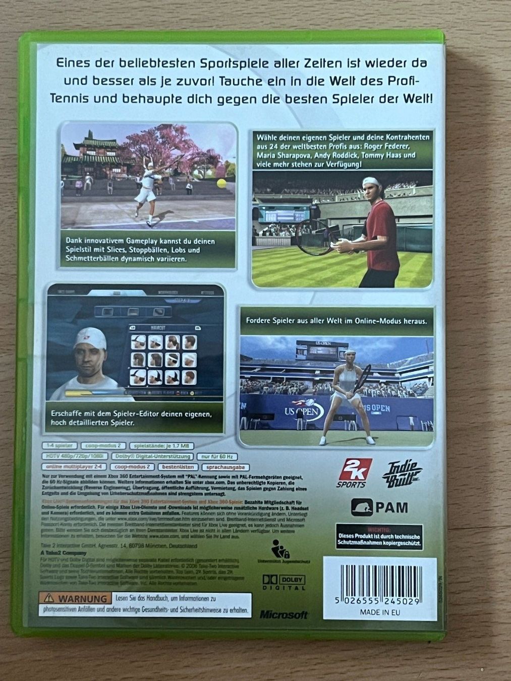 Spiele: XBox Top Spin 2 – Gebraucht aus Balzers von Alannah 1