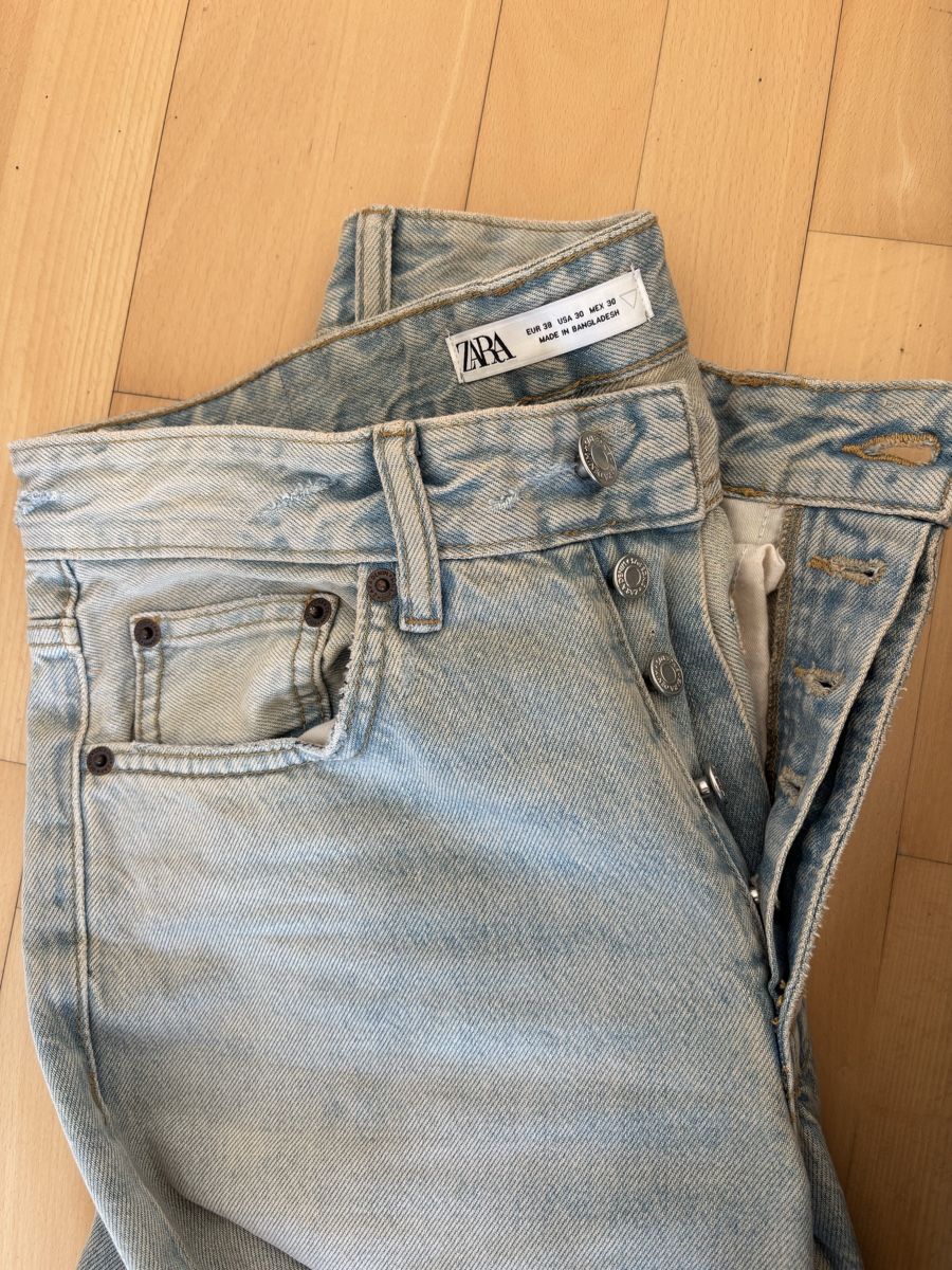 Zara Jeans: Jeans, light blue denim, spring style – Nuovo (secondo la descrizione) da Zürich venduto da Grothschild 3