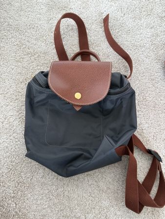 Zainetto MINI Longchamp Grigio colore gun