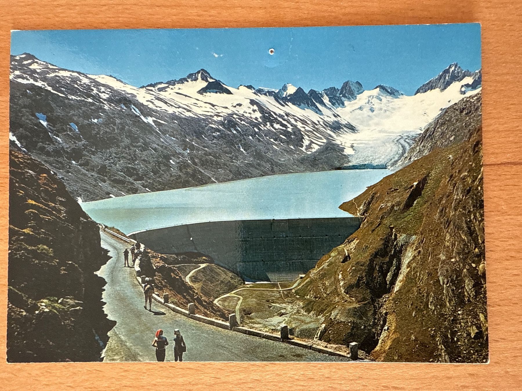 Cartoline postali: Oberaarsee Grimsel, Ansichtskarte gelaufen – Usato da Sempach Station venduto da blackhors