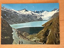 Oberaarsee Grimsel, Ansichtskarte gelaufen