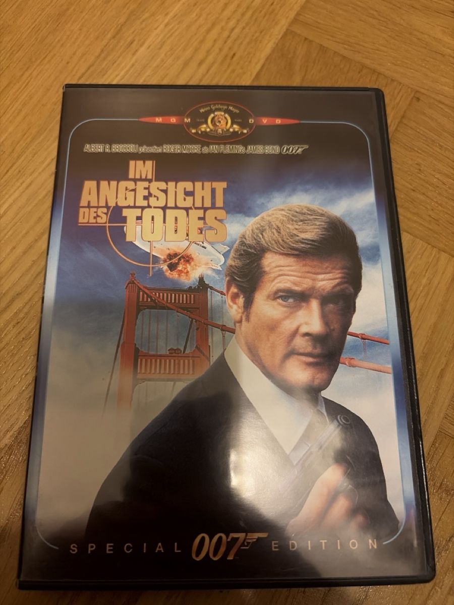 Tutti i DVDs: James Bond - Im angesicht des todes – Usato da Mariastein venduto da corleone1990