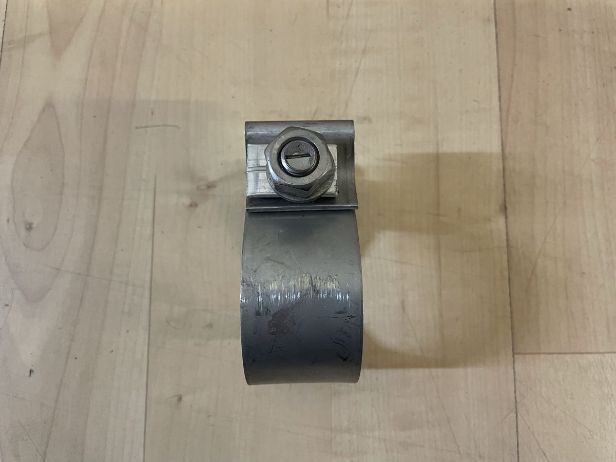 Sistemi di scarico: Fox Auspuffschelle 45-49mm Chromstahl – Nuovo e nell'imballaggio originale da Tamins venduto da vwspeed 2