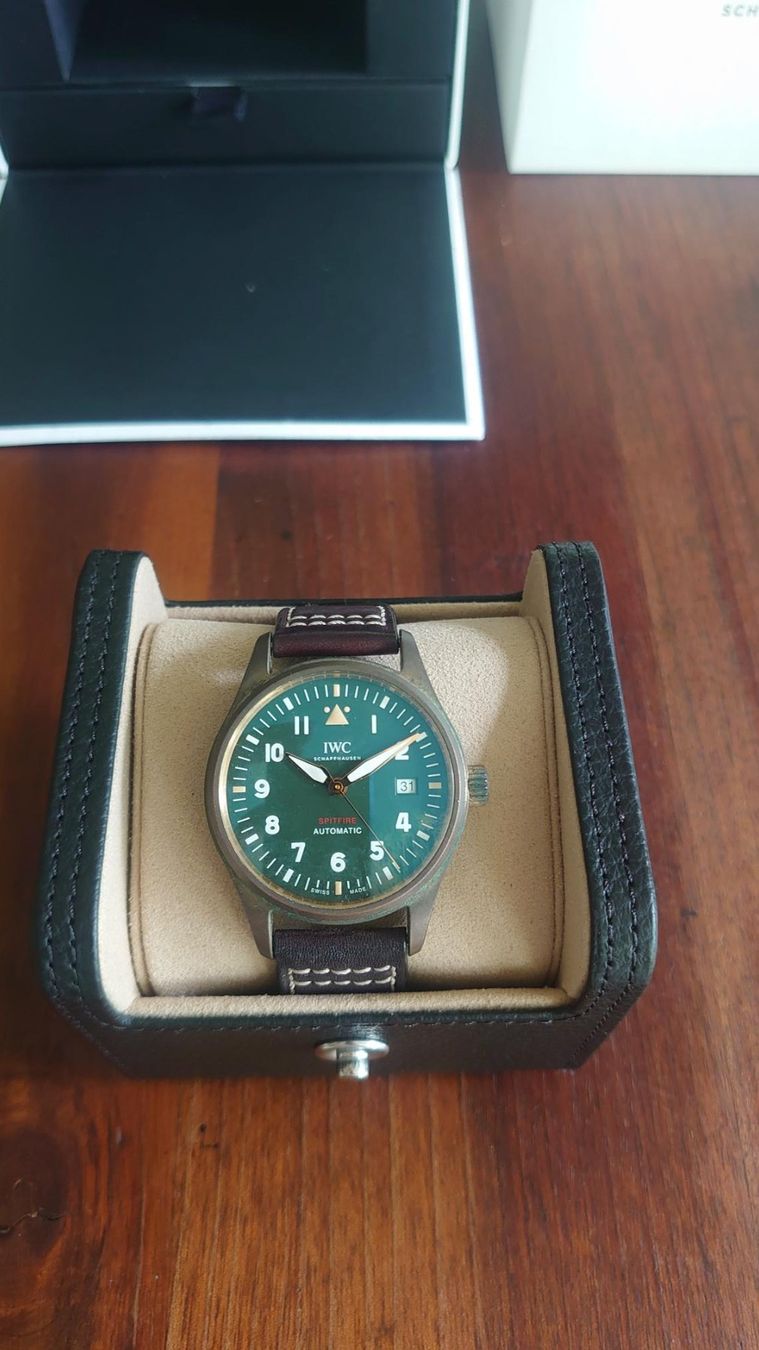 IWC Uhren: IWC SPITFIRE AUTOMATIC Bronze – Neu und originalverpackt aus Ebmatingen von balthasar24