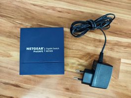 NETGEAR ProSAFE GS105 5-Port Gigabit Switch – Top Zustand