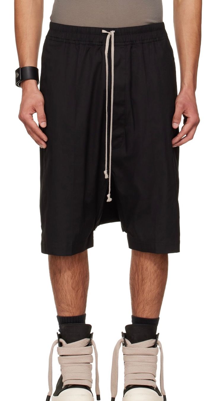 Rick Owens Pantalons: Rick Owens Pods Shorts Black – Neuf avec emballage d'origine à Zollikerberg par Onetop 1