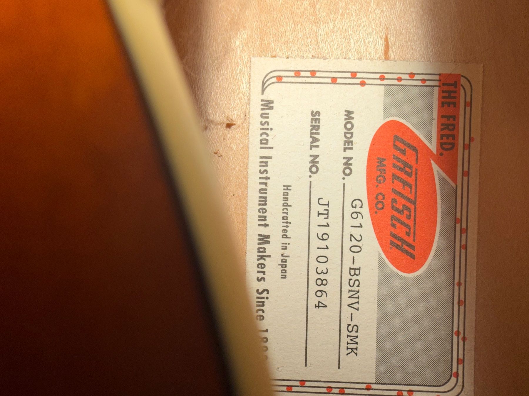 Gretsch Strumenti musicali: Gretsch 6120 Brian Setzer BSSMK 59 Smoke – Usato da Saland venduto da steffimick2005 4