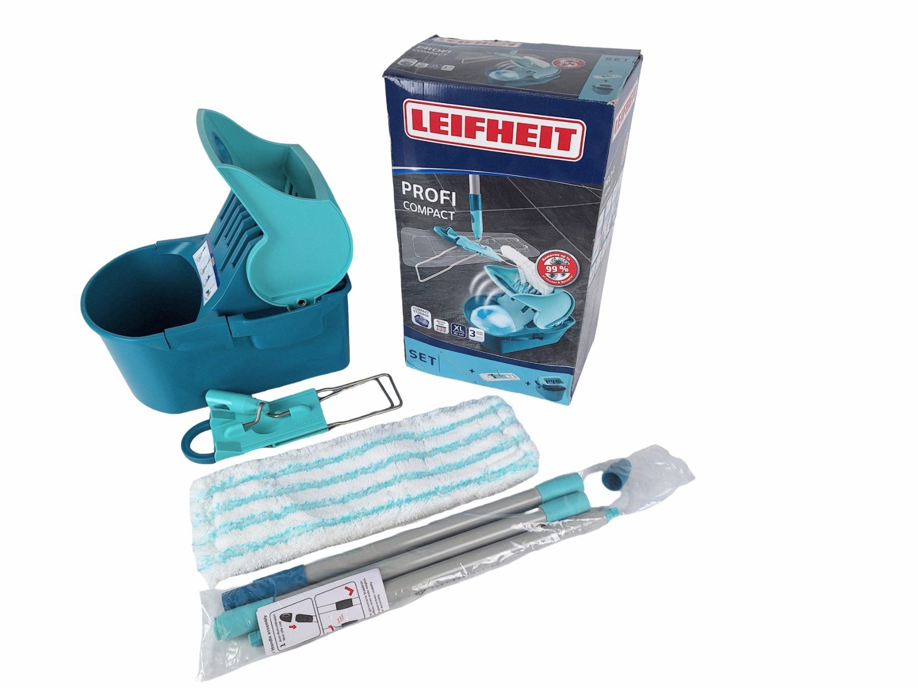 Leifheit Altro in Apparecchi per la pulizia: LEIFHEIT Profi Compact XL Bodenwischer – Nuovo (secondo la descrizione) da Breitenbach venduto da Restwert_Breitenbach