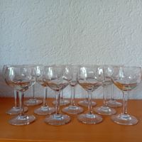 verres à pied en cristal