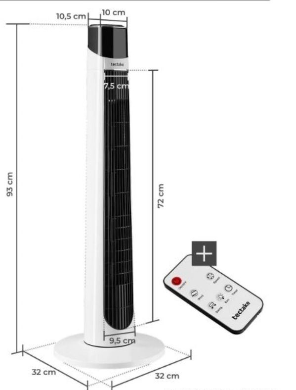 Ventilatori: Turmventilator Arktis – Nuovo (secondo la descrizione) da Rotkreuz venduto da NextChance 3