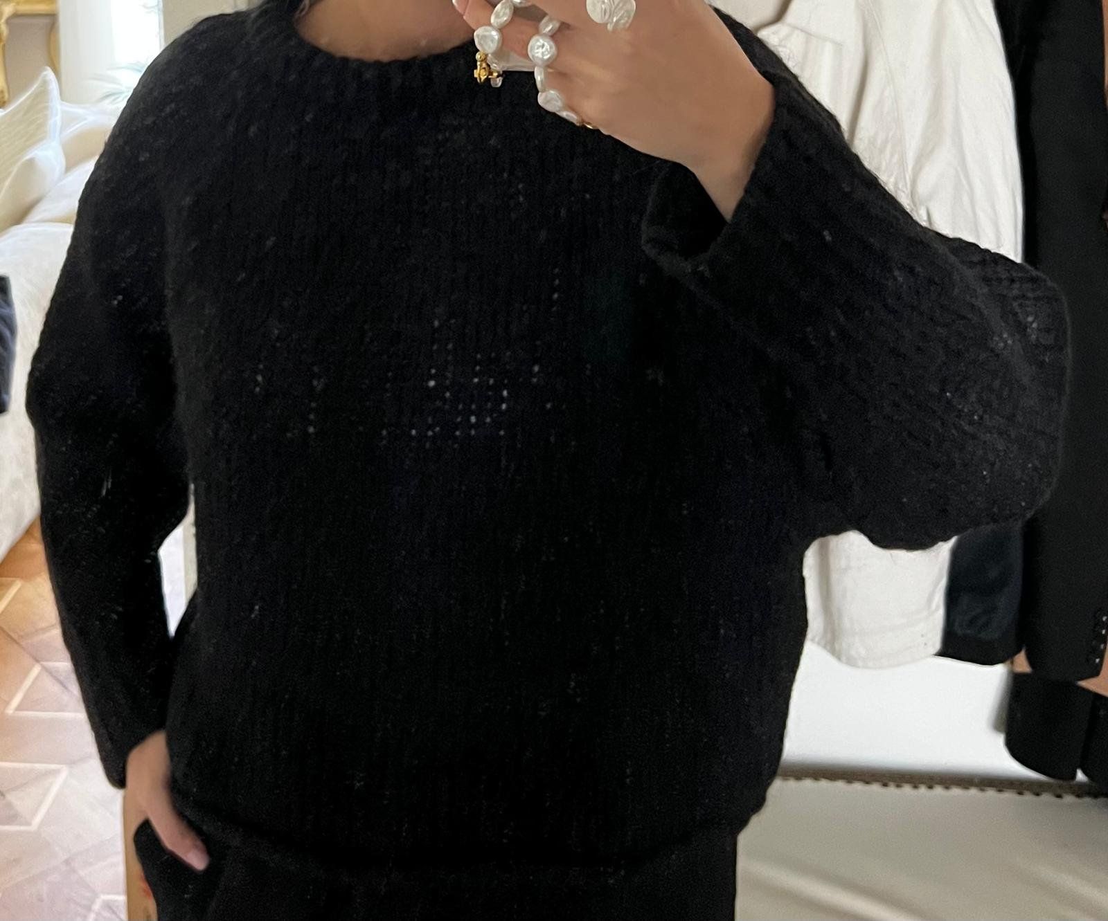 Pullover & Sweatshirts: Oversized Pullover Zara, schwarz, Gr. S – Gebraucht aus Zürich von lexi_alex 2
