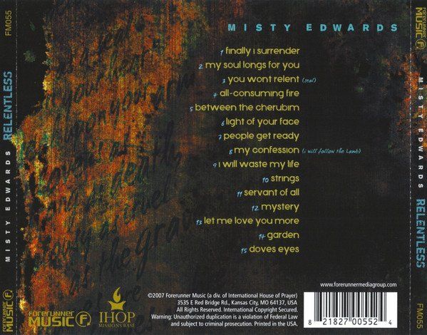 CDs: Misty Edwards – Relentless / Unplugged – Gebraucht aus St.Gallen von jalamusic 1