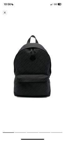 MONCLER Pierrick logo Print Rucksack