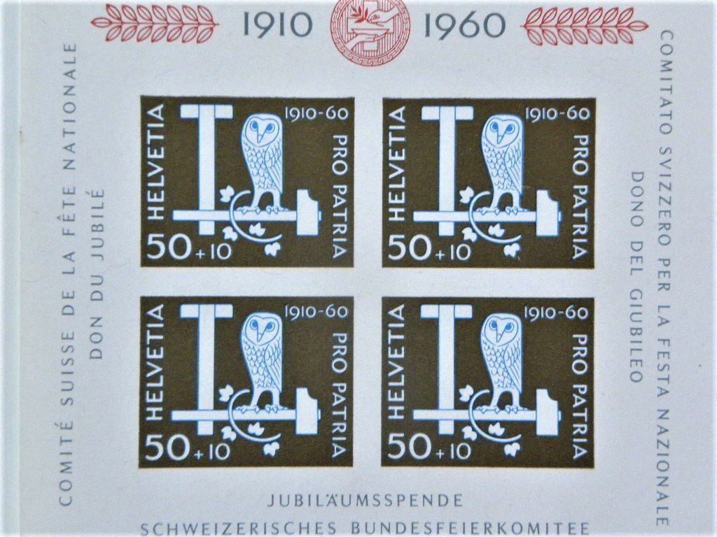 Tutti i francobolli: (94)  Erinnerungslock Pro Patria 1960** – Usato da Schwarzhäusern venduto da Inot3 1