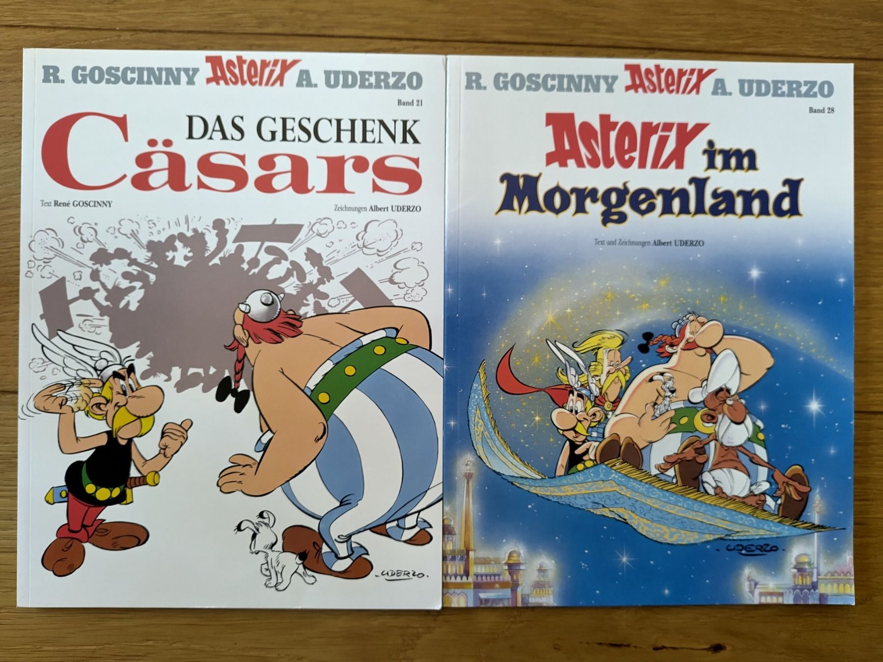 Fumetti: Asterix Comic Bände 21+28 – Usato da Steinhof SO venduto da Morepointless