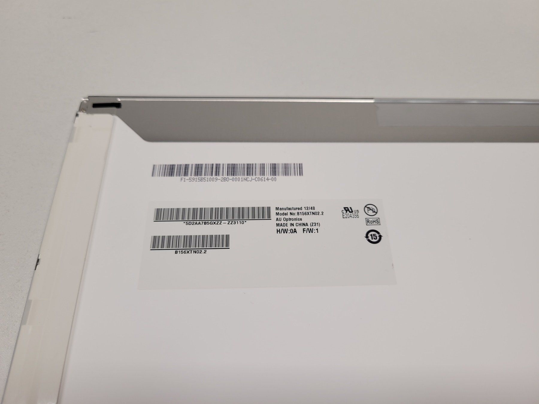 Componenti elettronici: 15.6 Zoll Display, B156XTN02.2 – Usato da Wald ZH venduto da 89kingle 3