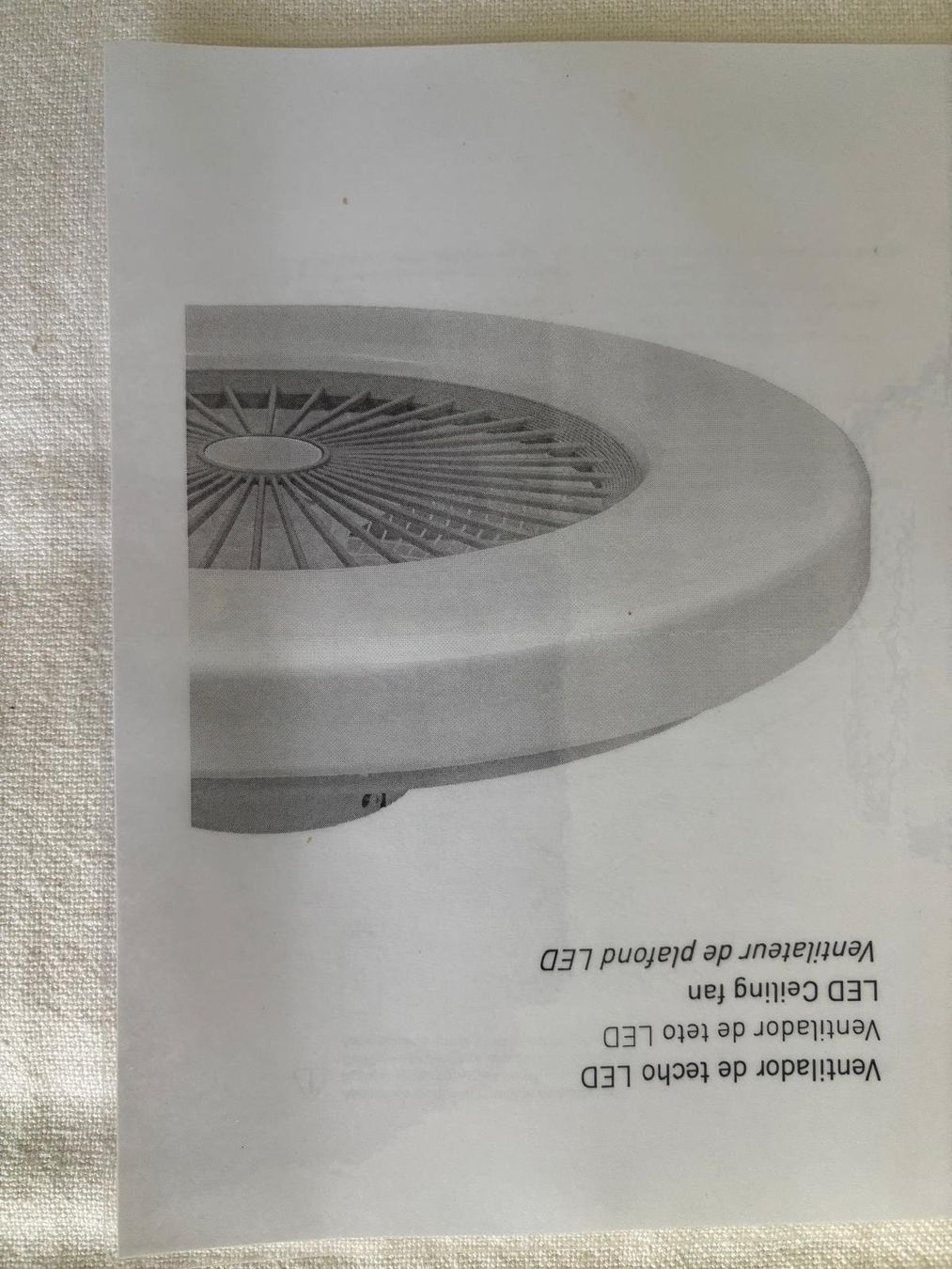 Ventilatori: Deckenventilator mit LED-Licht + Fernbedienung – Usato da Alpnach Dorf venduto da Hbalzli 6