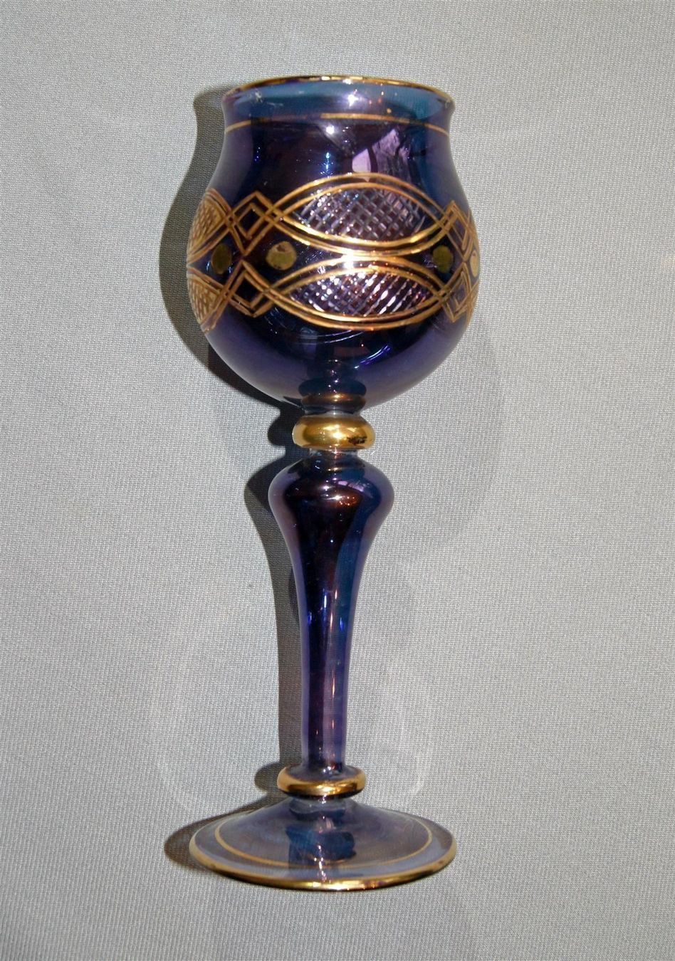 Verres: Blauer Prunkbecher vergoldet – D'occasion à Geroldswil par ARTEFACTO 1