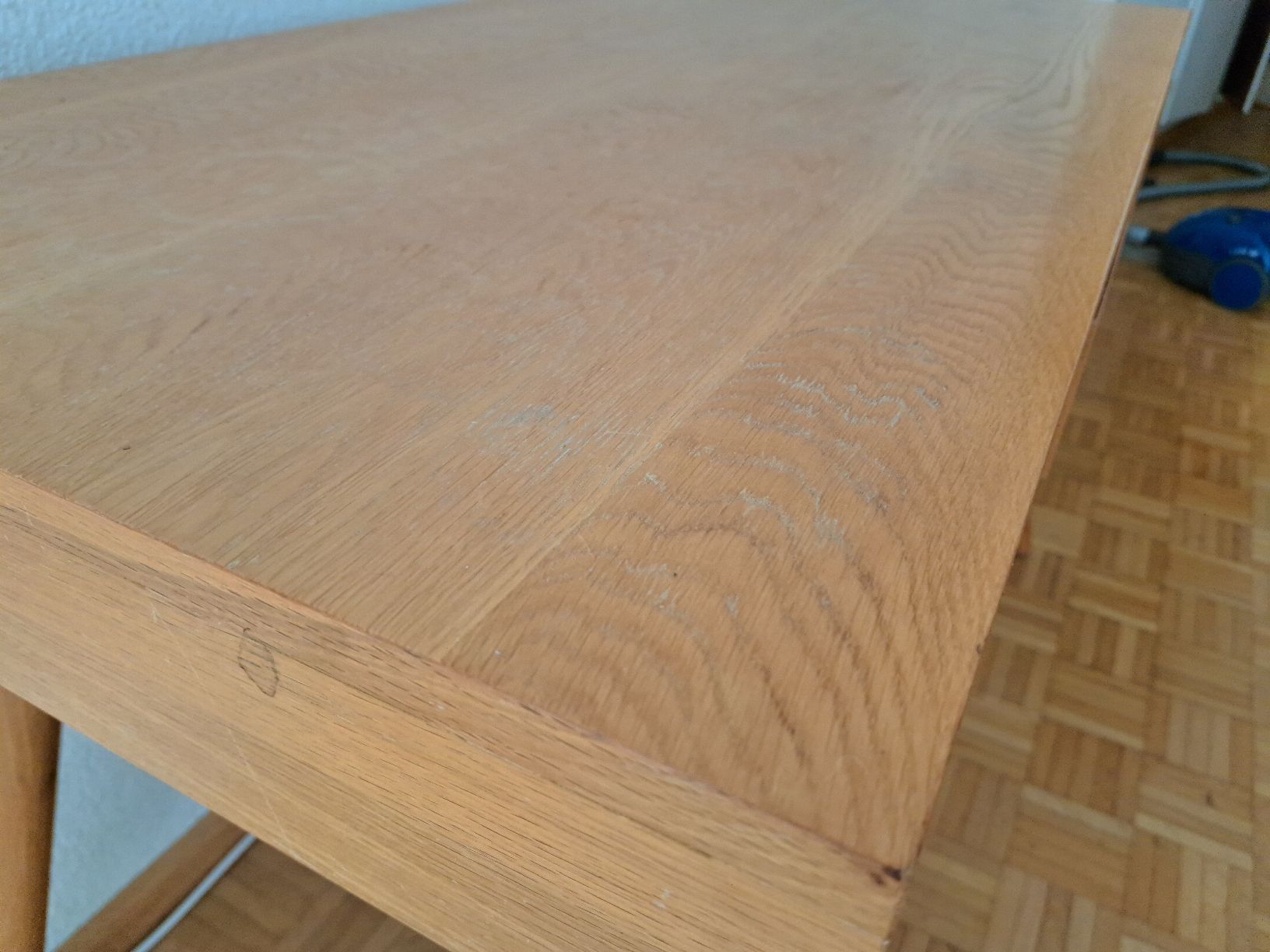 Interio Tavoli: Holztisch mit Schublade, Vintage Look Interio  – Usato da Basel venduto da LorinB 4