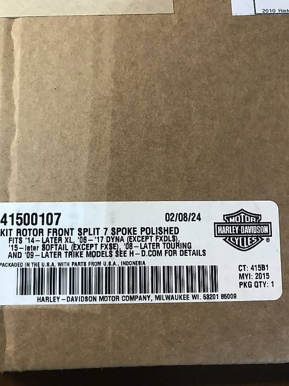 Toutes les pièces détachées moto: OEM Harley Davidson Bremsscheibe – D'occasion à Schlieren par motostyling 3