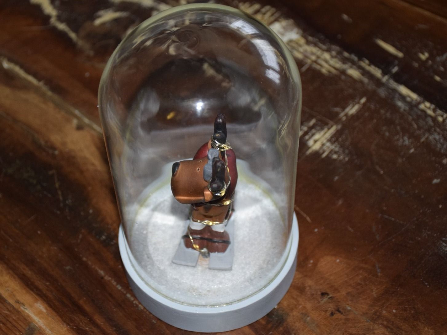 Tutte le decorazioni: Dekoglas mit Elch, 3 Batterien AAA inkl. – Usato da Wetzikon ZH venduto da Wetzicardo25 3