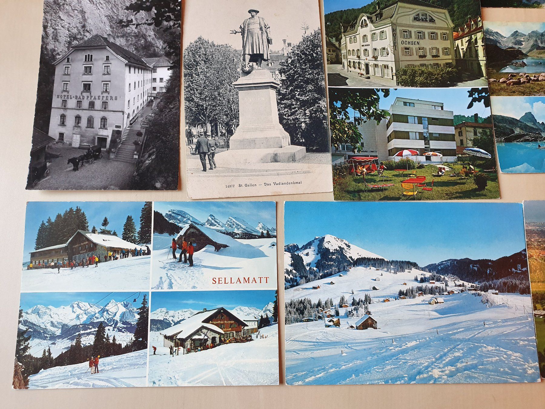 Cartoline postali: 10 x Karten St. Gallen ab 1906 – Usato da Stansstad venduto da collectorsshop 5