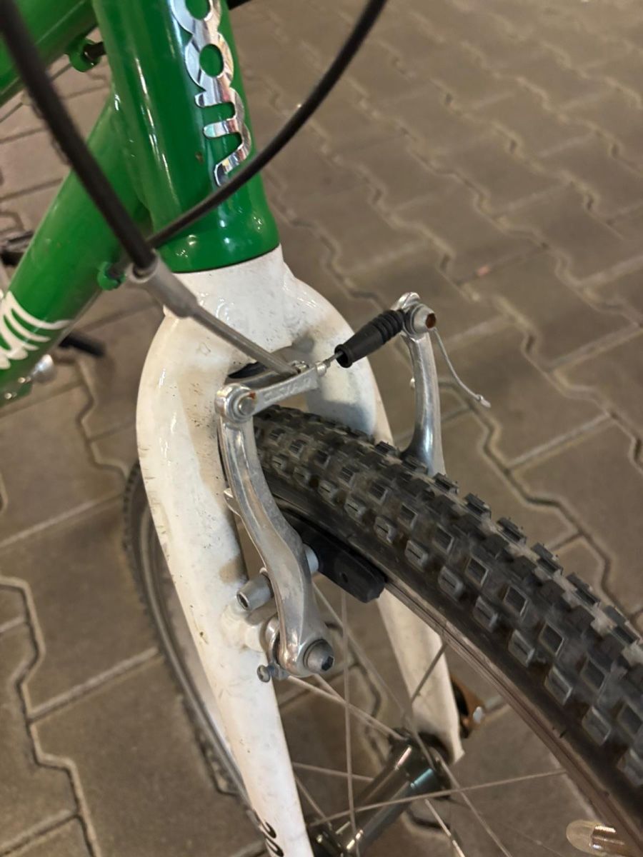 Woom Biciclette: Kinderfahrrad Woom 4 grün – Usato da Merenschwand venduto da Kkonradli 4